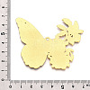 Rack Plating Alloy Enamel Big Pendants ENAM-N056-399B-G-3