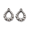 304 Stainless Steel Pendants STAS-V002-09P-1
