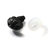 Plastic Craft Safety Screw Dog Noses DOLL-WH0001-02-2