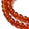 Natural Carnelian Beads Strands G-G390-6mm-03-5