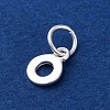 925 Sterling Silver Letter Charms LS-STER-C012-01S-O-2
