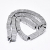 Electroplate Non-magnetic Synthetic Hematite Heishi Beads Strands G-T061-23D-2