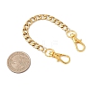 304 Stainless Steel Cuban Link Chain Bag Extender Chains FIND-JF00157-01-3