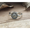 Zinc Alloy Finger Two Sided Rotatable Finger Rings FS-WG6AB10-02-5