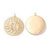 Brass Pendants KK-C028-45G-1