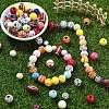 Sport Theme DIY Acrylic Beaded Bracelets Making Kits DIY-YW0010-96-6