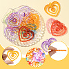 30Pcs Transparent Acrylic Pendants OACR-SP0001-88-3