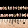 Natural Leopard Skin Jasper Beads Strands G-D344-A24-6