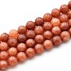 Natural Quartz Beads Strands G-N355-6mm-59-1