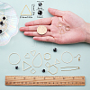 SUNNYCLUE DIY Geometry Style Earring Making Kits DIY-SC0013-24G-3