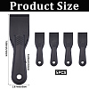 5Pcs ABS Plastic Scrapers AJEW-CP0010-29-2