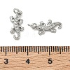 SHEGRACE Brass Micro Pave Cubic Zirconia Pendants XGRQ3D743-461P-3