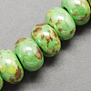 Handmade Porcelain European Beads X-OPDL-Q099-6-2