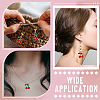 90Pcs Alloy Enamel Pendants ENAM-ME0001-03-4
