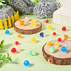 30Pcs 2 Styles Luminous Resin Mushroom Ornament RESI-TA0004-04A-8