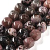 Natural Rhodonite Beads Strands G-NH0021-A19-02-1