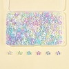 97.2G 6 Colors Transaparent Acrylic Beads PACR-FS0001-07-6