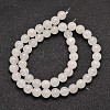 Natural Malaysia Jade Bead Strands G-A146-8mm-A29-2