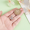 1Pc 925 Sterling Silver Hollow Bead Cage Pendants STER-PH0003-81P-5