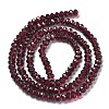 Natural Garnet Beads Strands G-P556-A01-02-3