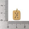 304 Stainless Steel Charms LS-STAS-R001-01G-K-3