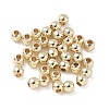 Rack Plating Brass Round Beads KK-A235-01LG-02-1