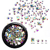 Flat Back Acrylic Rhinestone Nail Art Decorations MRMJ-Q013-183D-01-2