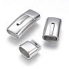 Tarnish Resistant 304 Stainless Steel Bayonet Clasps STAS-G143-31A-3