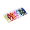 7 Bottles DIY Glass Seed Beads Sets DIY-N006-02D-2