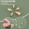 100Pcs 5 Styles Brass Snap on Bails FIND-PH0023-48-4