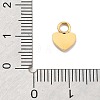 Ion Plating(IP) 304 Stainless Steel Charms STAS-P379-32G-3