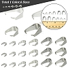 189Pcs 201 Stainless Steel Snap on Bails STAS-FS0001-73-5