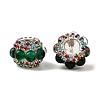 Sparkling Acrylic Rhinestone Round Beads OACR-NH0002-01A-06-1