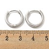 Brass Hoop Earrings EJEW-L211-08A-P-3