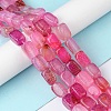 Natural Agate Beads Strands G-G998-A01-A-2