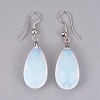 Opalite Dangle Earrings EJEW-P150-A02-2