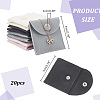  20Pcs 4 Colors Square Velvet Jewelry Bags TP-NB0001-56-2