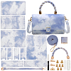 DIY Imitation Leather Sew on Women's Marble Pattern Handbag Making Kits DIY-WH0320-18B-1