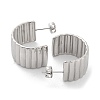 Non-Tarnish 304 Stainless Steel Stud Earrings EJEW-H115-22P-2