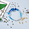 480Pcs 6 Colros Iron Crimp Beads Covers IFIN-PJ0001-01-7