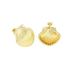 Brass Earring for Women EJEW-M259-02A-G-2