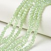 Electroplate Glass Beads Strands EGLA-A034-J6mm-T03-1