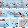 DIY Sea Aniaml Synthetic Turquoise  Alloy Earrings/Bracelets Making Kits DIY-AR0004-12-3