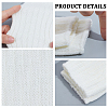 2 Pairs 2 Colors Acrylic Fibers Long Mesh Lace Gloves AJEW-CN0006-66-6
