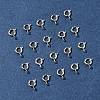 Brass Spring Ring Clasps KK-FS0001-50P-7