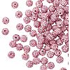 HOBBIESAY 100Pcs Polymer Clay Rhinestone Beads RB-HY0001-01-1