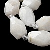 Natural Rainbow Moonstone Beads Strands G-H095-A07-01-3