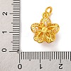 Brass Enamel Pendants KK-U042-14G-02-3