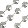 304 Stainless Steel Rhinestone Cup Chains CHS-K023-08B-P-1