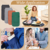 4Pcs 4 Colors PU Leather Jewelry Storage Clamshell Bags ABAG-NB0002-06-6